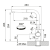 Bateria Franke Lina L pull-out chrom 115.0712.420